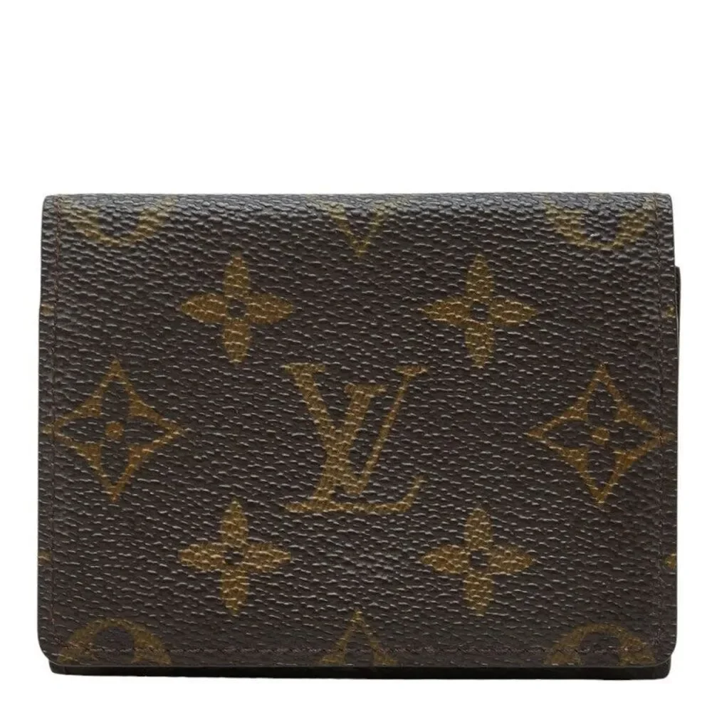 Louis Vuitton Monogram Enveloppe Carte de Visite Card Case